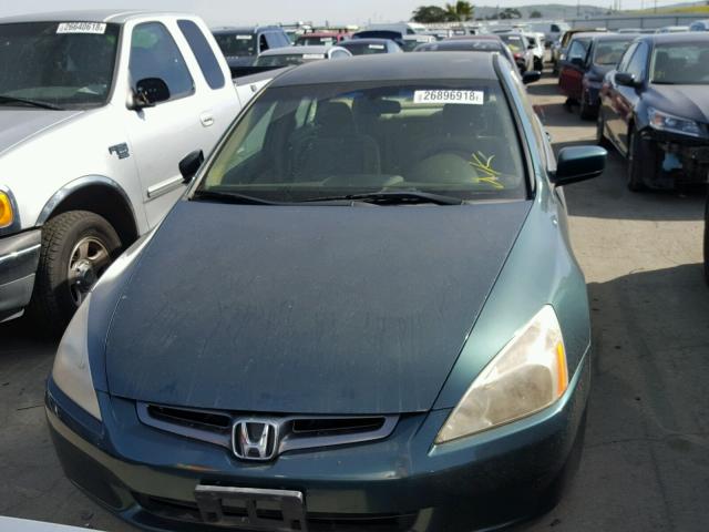 JHMCM563X3C011749 - 2003 HONDA ACCORD LX GREEN photo 9