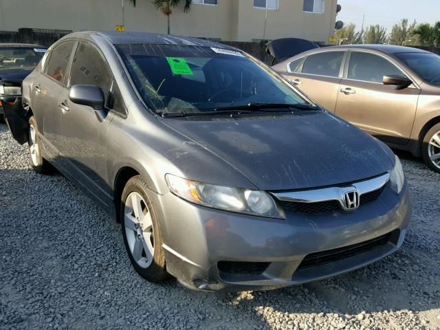 19XFA1F62BE034279 - 2011 HONDA CIVIC LX-S GRAY photo 1