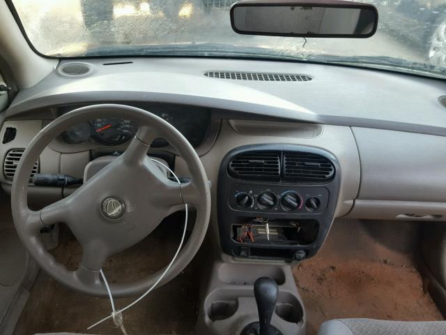 1P3ES46C9YD682356 - 2000 PLYMOUTH NEON BASE ORANGE photo 9