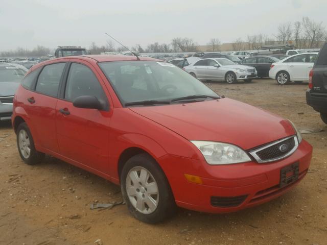 1FAFP37N37W278395 - 2007 FORD FOCUS ZX5 RED photo 1