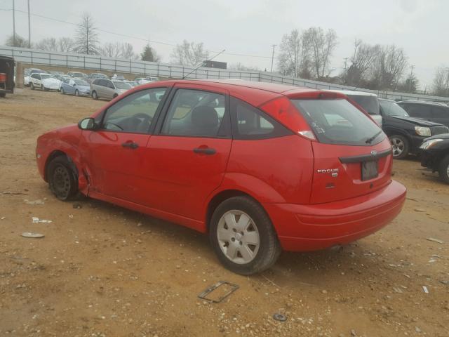 1FAFP37N37W278395 - 2007 FORD FOCUS ZX5 RED photo 3