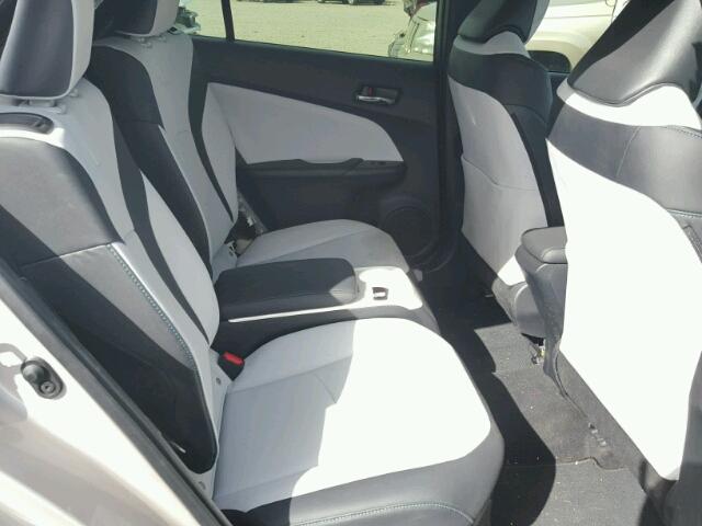 JTDKARFP5H3036694 - 2017 TOYOTA PRIUS PRIM ვერცხლისფერი ფოტო 6