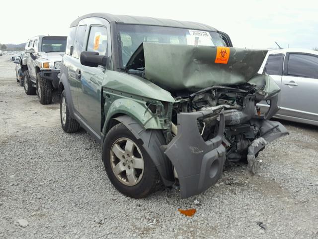 5J6YH18664L003316 - 2004 HONDA ELEMENT EX GREEN photo 1