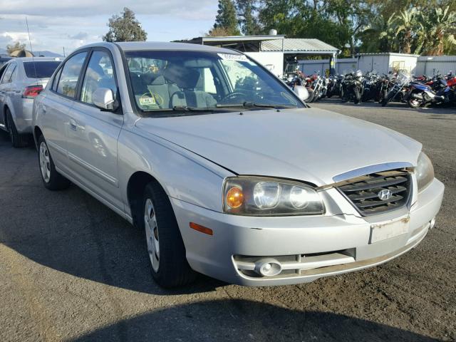 KMHDN46D85U135520 - 2005 HYUNDAI ELANTRA GL SILVER photo 1