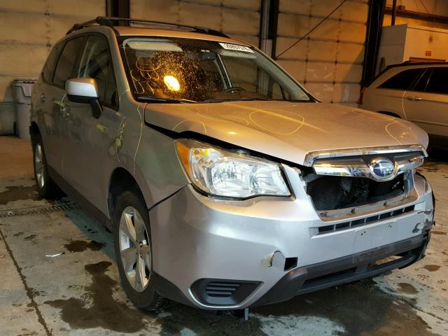 JF2SJADC4GH504936 - 2016 SUBARU FORESTER 2 SILVER photo 1