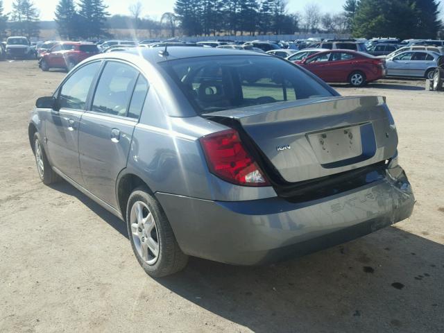 1G8AJ55F37Z102484 - 2007 SATURN ION LEVEL 灰色 照片 3