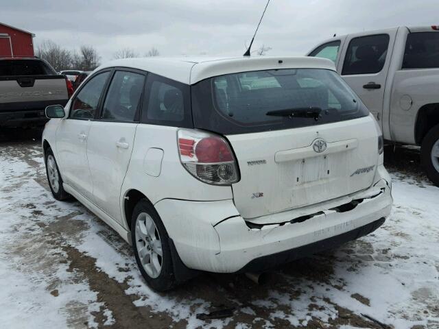 2T1KR32E86C574756 - 2006 TOYOTA COROLLA MA WHITE photo 3