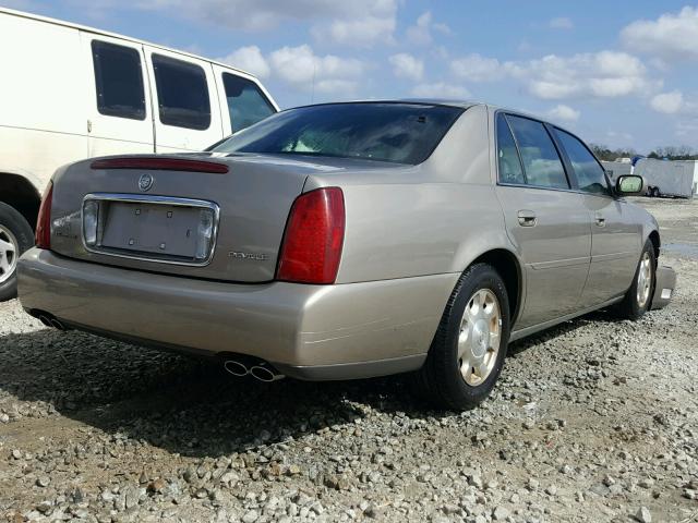 1G6KD54Y42U302531 - 2002 CADILLAC DEVILLE BROWN photo 4