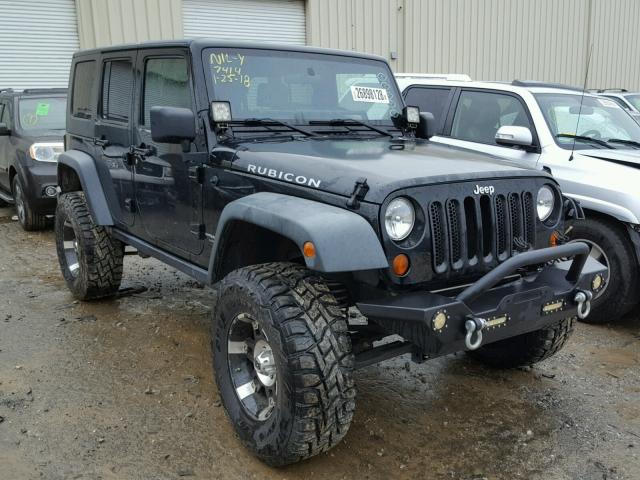 1J4GA69128L592676 - 2008 JEEP WRANGLER U BLACK photo 1