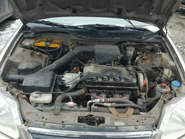 2HGEJ6573YH545744 - 2000 HONDA CIVIC LX TAN photo 7