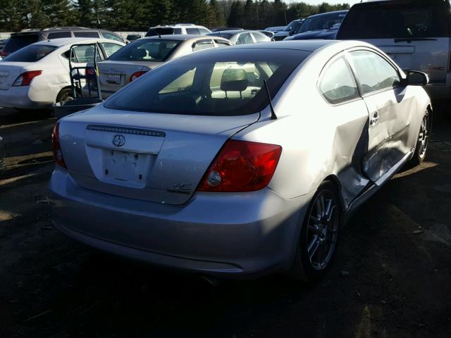 JTKDE177250061054 - 2005 TOYOTA SCION TC 银色 照片 4