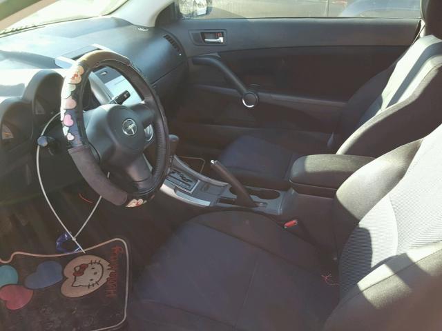 JTKDE177250061054 - 2005 TOYOTA SCION TC 银色 照片 5