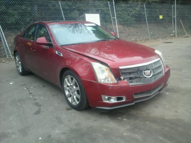 1G6DV57V080159634 - 2008 CADILLAC CTS HI FEA RED photo 1