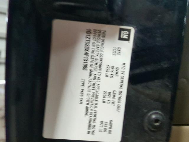 1G1ZT528X4F131088 - 2004 CHEVROLET MALIBU LS 蓝色 照片 10