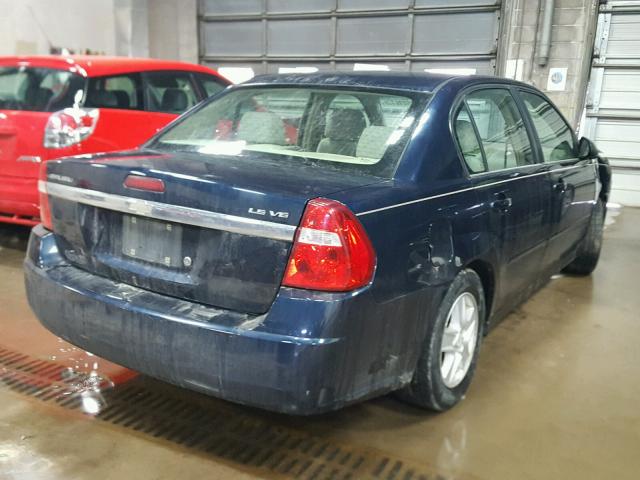 1G1ZT528X4F131088 - 2004 CHEVROLET MALIBU LS 蓝色 照片 4