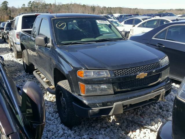 1GCDT196358104156 - 2005 CHEVROLET COLORADO BLACK photo 1