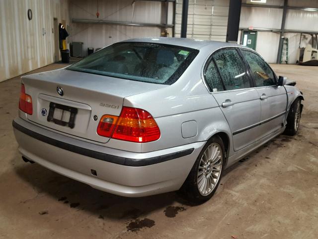 WBAEV53462KM20109 - 2002 BMW 330 I SILVER photo 4