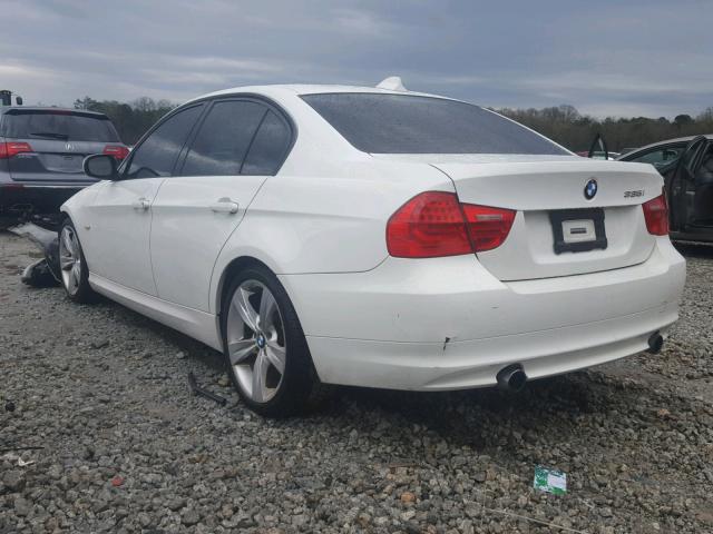 WBAPM7C51AA367078 - 2010 BMW 335 I WHITE photo 3