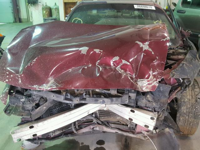 1G4HR54K52U160299 - 2002 BUICK LESABRE LI BURGUNDY photo 7