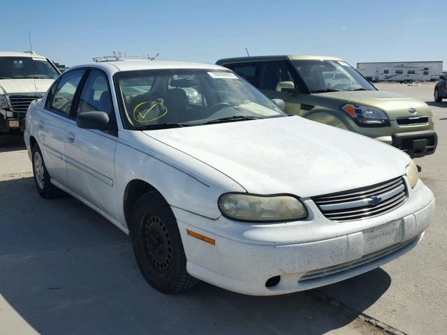 1G1ND52J0Y6310552 - 2000 CHEVROLET MALIBU WHITE photo 1