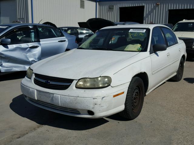 1G1ND52J0Y6310552 - 2000 CHEVROLET MALIBU WHITE photo 2