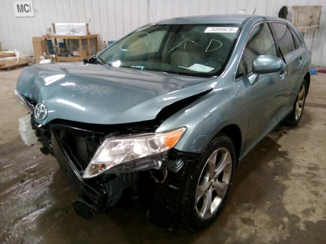 4T3ZK11A59U013253 - 2009 TOYOTA VENZA BASE GREEN photo 2