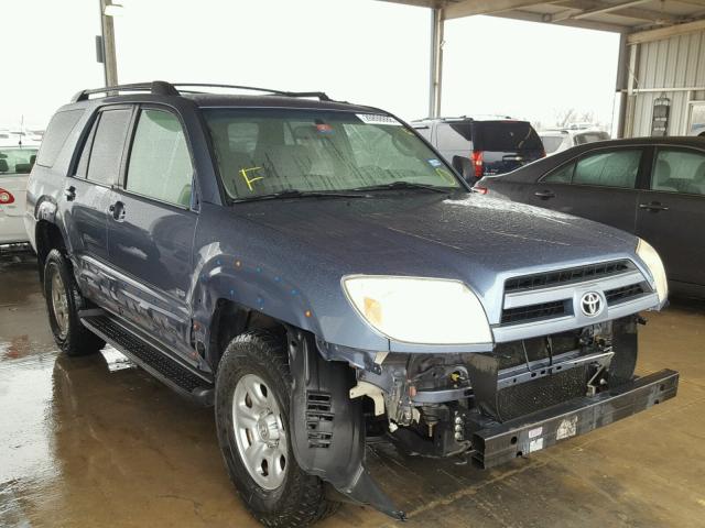 JTEZU14R430001923 - 2003 TOYOTA 4RUNNER SR SILVER photo 1