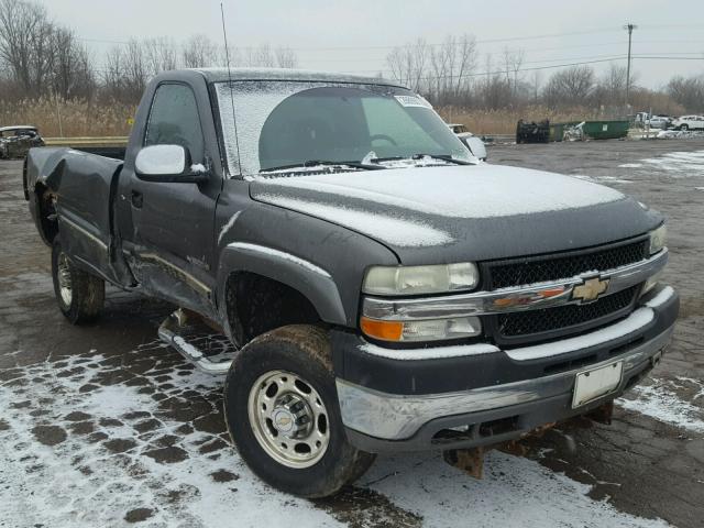 1GCHK24U92E240871 - 2002 CHEVROLET SILVERADO GRAY photo 1