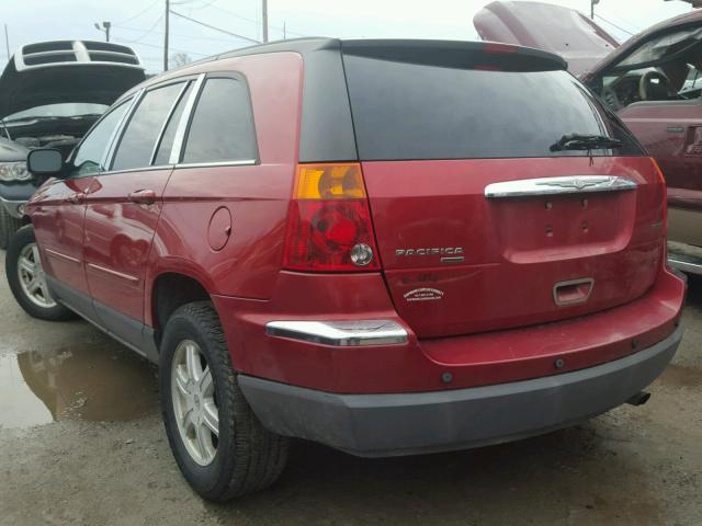 2A8GF68456R625153 - 2006 CHRYSLER PACIFICA T RED photo 3