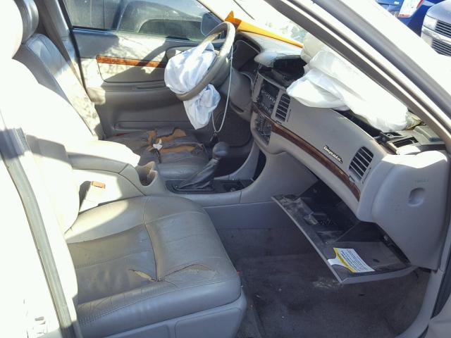 2G1WH52K349379983 - 2004 CHEVROLET IMPALA LS TAN photo 5