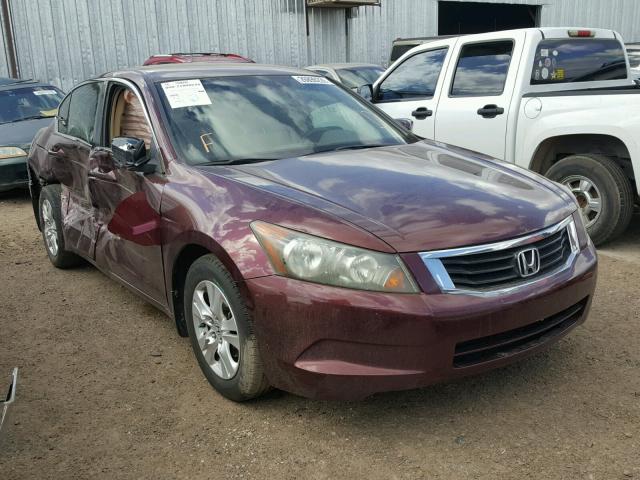 JHMCP26498C037202 - 2008 HONDA ACCORD LXP MAROON photo 1