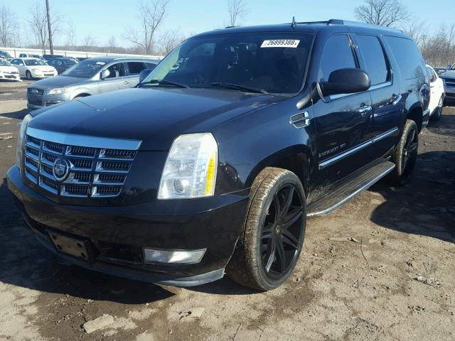 1GYFK66828R143764 - 2008 CADILLAC ESCALADE E BLACK photo 2