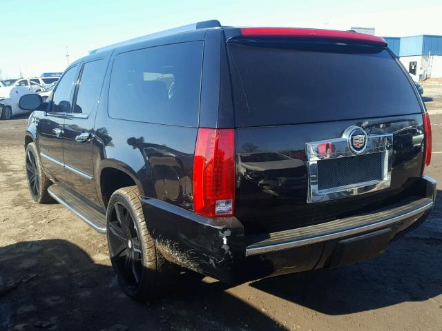 1GYFK66828R143764 - 2008 CADILLAC ESCALADE E BLACK photo 3