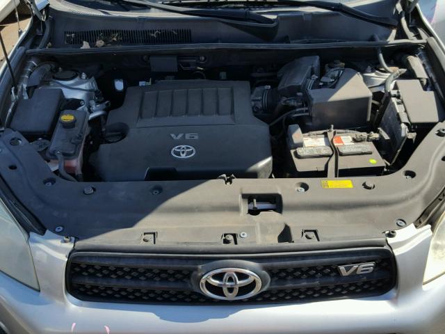 JTMZK33VX76003716 - 2007 TOYOTA RAV4 SILVER photo 7