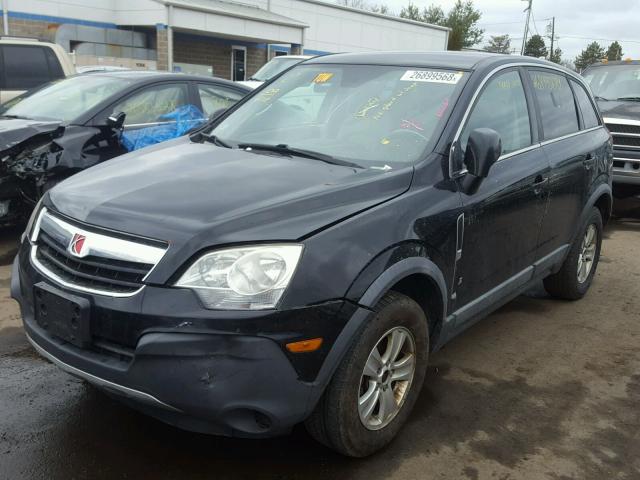 3GSDL43N89S618264 - 2009 SATURN VUE XE BLACK photo 2