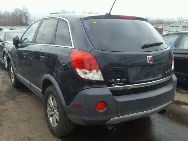 3GSDL43N89S618264 - 2009 SATURN VUE XE BLACK photo 3