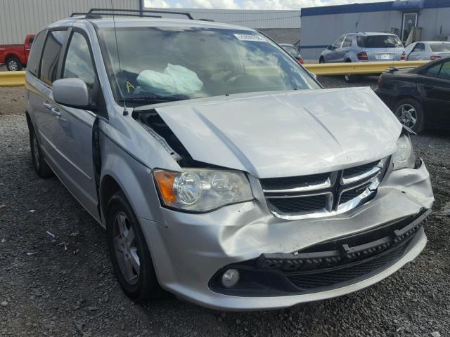 2D4RN5DG8BR660537 - 2011 DODGE GRAND CARA SILVER photo 1