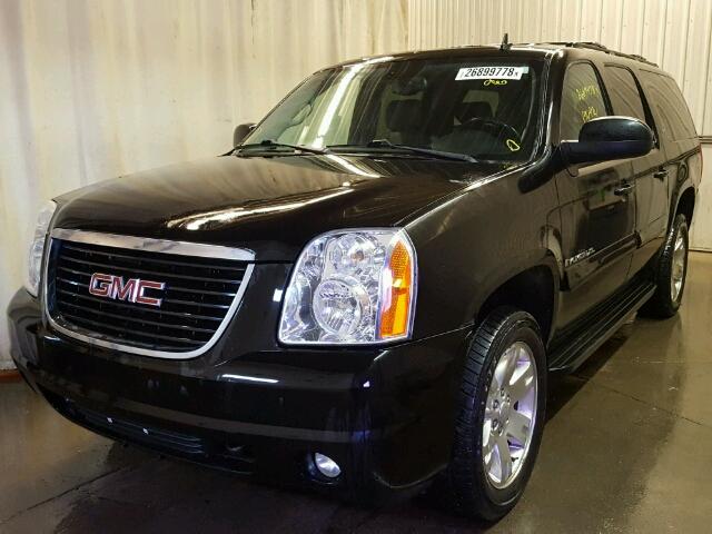 1GKFK16348R235332 - 2008 GMC YUKON XL K BLACK photo 2