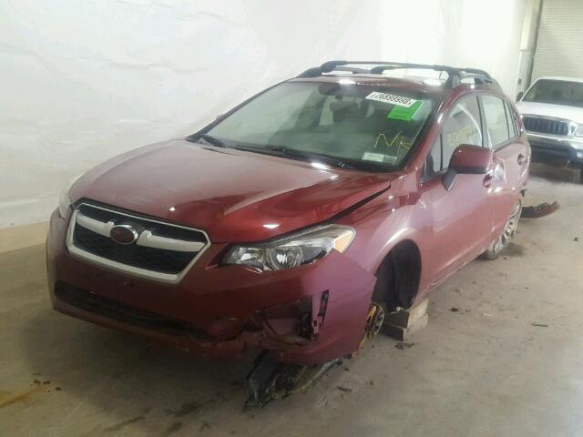 JF1GPAL61DG829985 - 2013 SUBARU IMPREZA SP MAROON photo 2