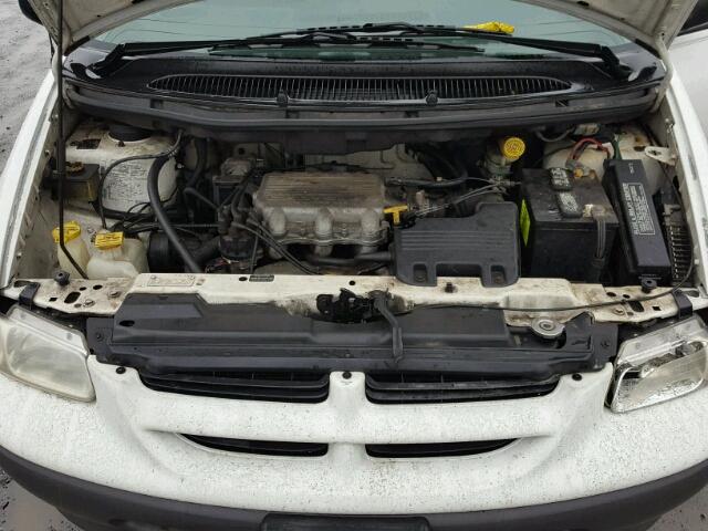 2B4FP2530WR535023 - 1998 DODGE CARAVAN WHITE photo 7