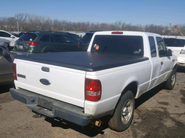 1FTYR14D77PA35955 - 2007 FORD RANGER SUP WHITE photo 4