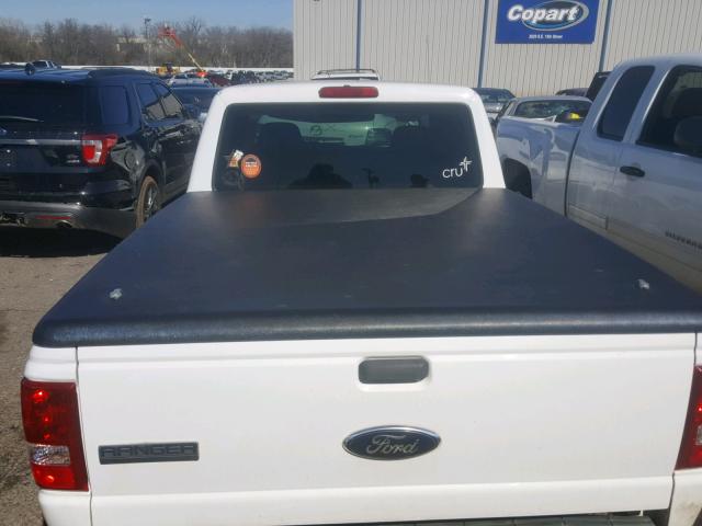 1FTYR14D77PA35955 - 2007 FORD RANGER SUP WHITE photo 6