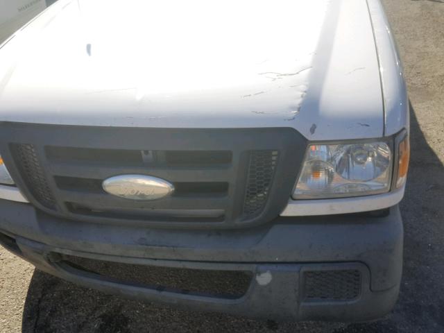 1FTYR14D77PA35955 - 2007 FORD RANGER SUP WHITE photo 9