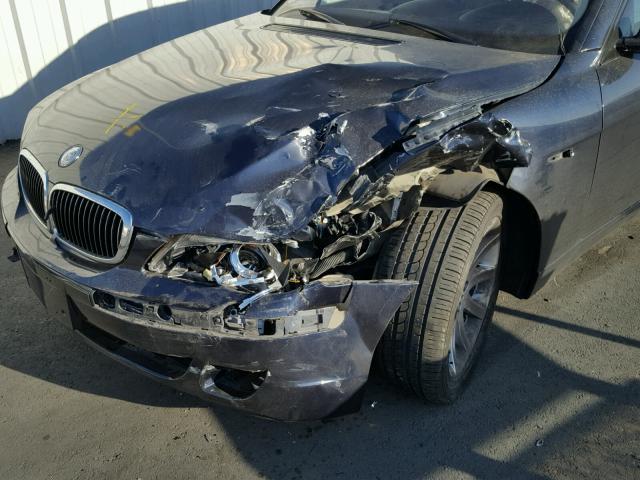 WBAHL835X6DT01888 - 2006 BMW 750 I BLUE photo 9