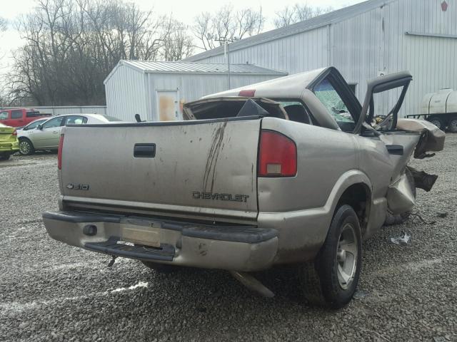 1GCCS1448W8145341 - 1998 CHEVROLET S TRUCK S1 GRAY photo 4