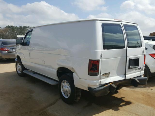 1FTNE2EW8EDA43808 - 2014 FORD ECONOLINE WHITE photo 3