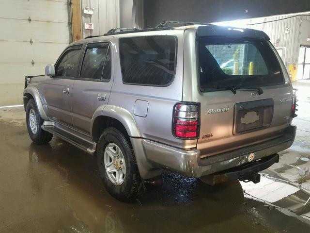 JT3HN86R610334757 - 2001 TOYOTA 4RUNNER SR GRAY photo 3