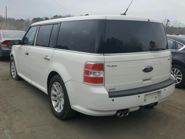2FMDK52C19BA35959 - 2009 FORD FLEX SEL თეთრი ფოტო 3