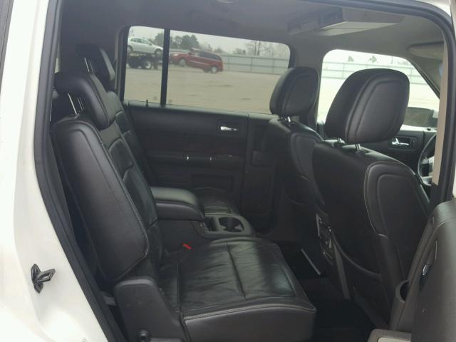 2FMDK52C19BA35959 - 2009 FORD FLEX SEL თეთრი ფოტო 6