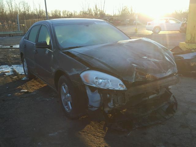 2G1WT58K089163603 - 2008 CHEVROLET IMPALA LT GRAY photo 1